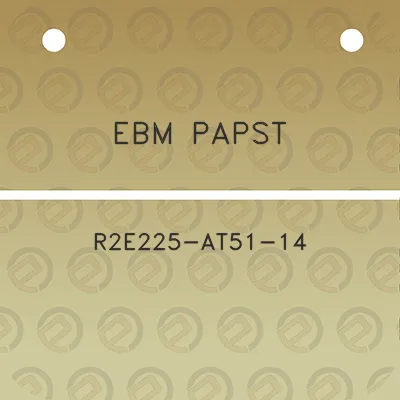 ebm-papst-r2e225-at51-14