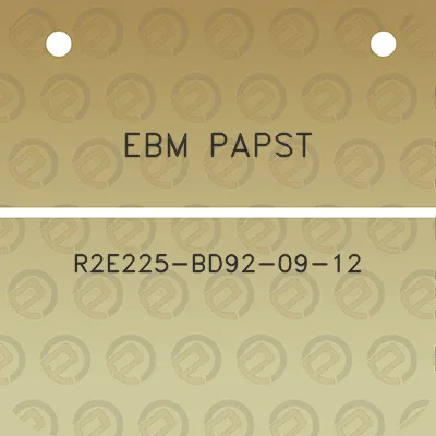 ebm-papst-r2e225-bd92-09-12