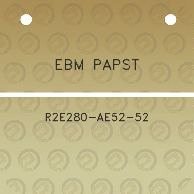 ebm-papst-r2e280-ae52-52