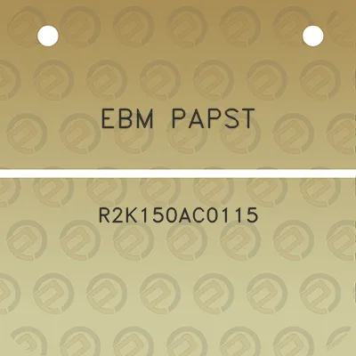 ebm-papst-r2k150ac0115