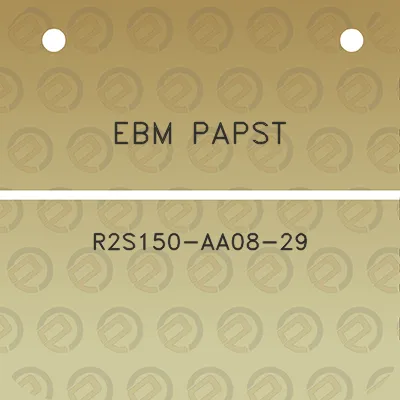 ebm-papst-r2s150-aa08-29