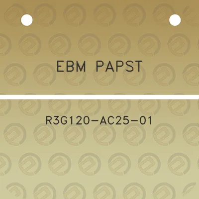 ebm-papst-r3g120-ac25-01