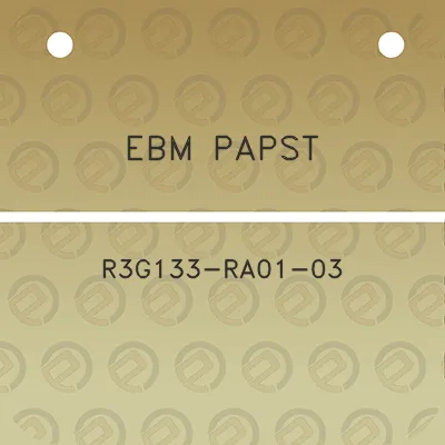 ebm-papst-r3g133-ra01-03