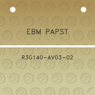 ebm-papst-r3g140-av03-02