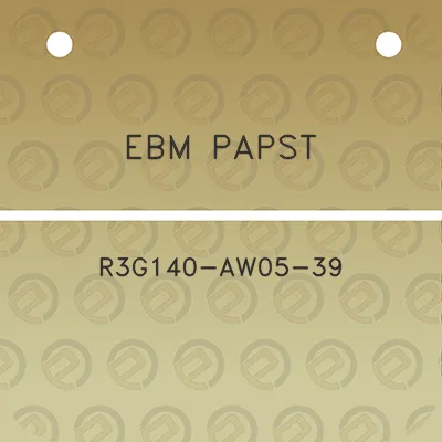 ebm-papst-r3g140-aw05-39