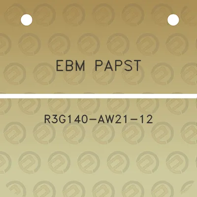 ebm-papst-r3g140-aw21-12