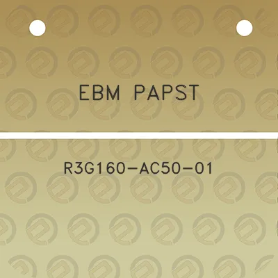 ebm-papst-r3g160-ac50-01