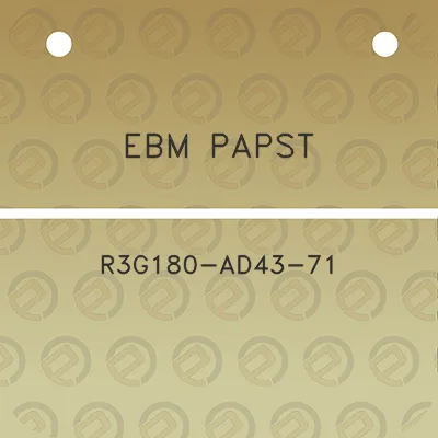 ebm-papst-r3g180-ad43-71