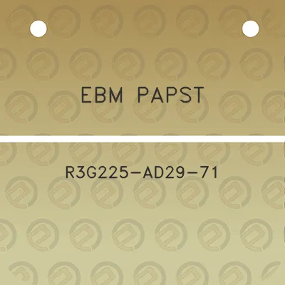 ebm-papst-r3g225-ad29-71