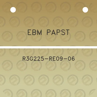 ebm-papst-r3g225-re09-06