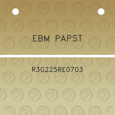 ebm-papst-r3g225re0703