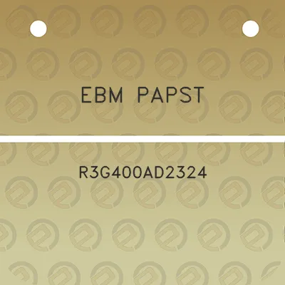 ebm-papst-r3g400ad2324