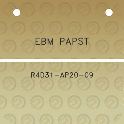 ebm-papst-r4d31-ap20-09