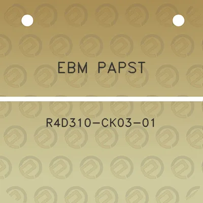 ebm-papst-r4d310-ck03-01