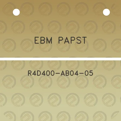 ebm-papst-r4d400-ab04-05