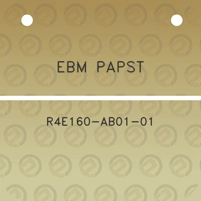 ebm-papst-r4e160-ab01-01