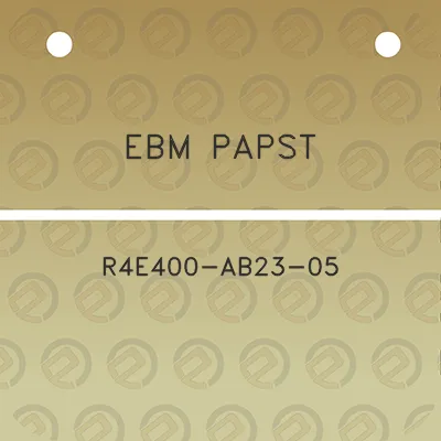 ebm-papst-r4e400-ab23-05