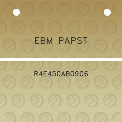 ebm-papst-r4e450ab0906