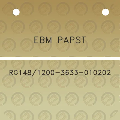 ebm-papst-rg1481200-3633-010202