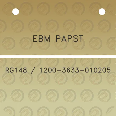 ebm-papst-rg148-1200-3633-010205