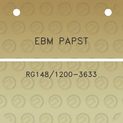 ebm-papst-rg1481200-3633