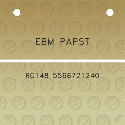 ebm-papst-rg148-5566721240