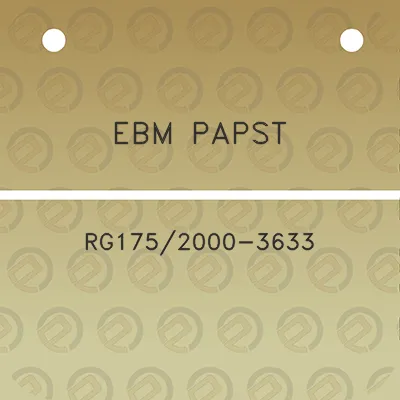 ebm-papst-rg1752000-3633