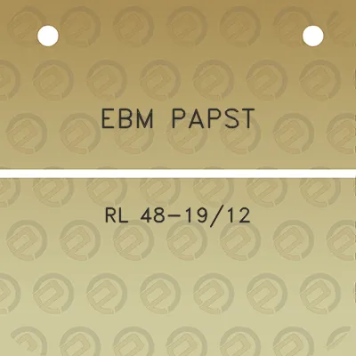 ebm-papst-rl-48-1912