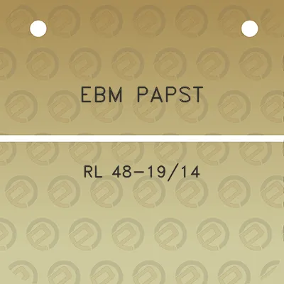 ebm-papst-rl-48-1914