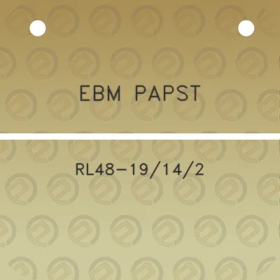 ebm-papst-rl48-19142