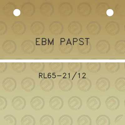 ebm-papst-rl65-2112