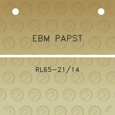 ebm-papst-rl65-2114