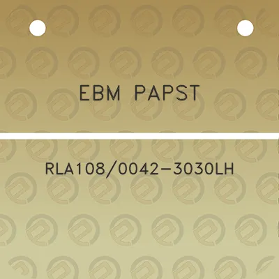 ebm-papst-rla1080042-3030lh