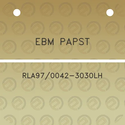 ebm-papst-rla970042-3030lh