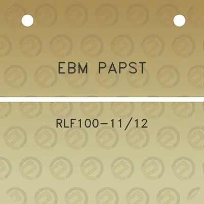 ebm-papst-rlf100-1112