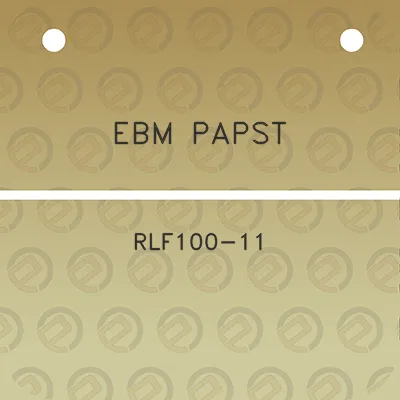 ebm-papst-rlf100-11