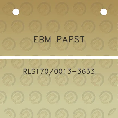 ebm-papst-rls1700013-3633