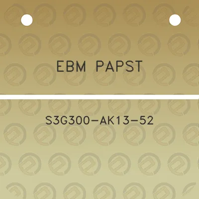 ebm-papst-s3g300-ak13-52