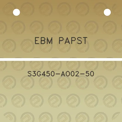 ebm-papst-s3g450-ao02-50