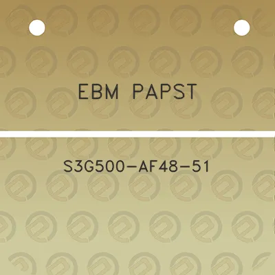 ebm-papst-s3g500-af48-51