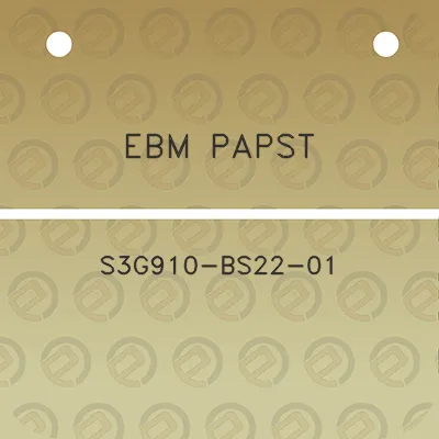 ebm-papst-s3g910-bs22-01