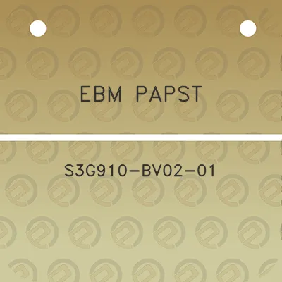 ebm-papst-s3g910-bv02-01