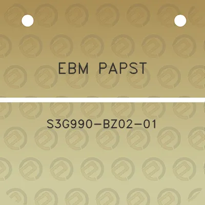 ebm-papst-s3g990-bz02-01