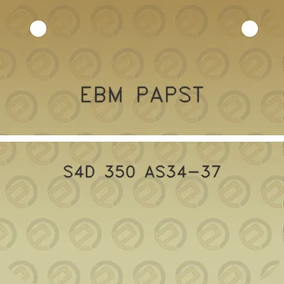 ebm-papst-s4d-350-as34-37