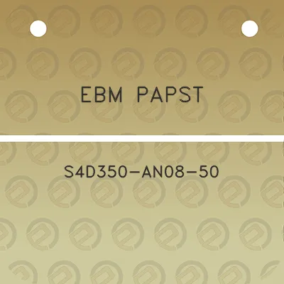 ebm-papst-s4d350-an08-50