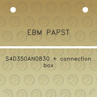 ebm-papst-s4d350an0830-connection-box