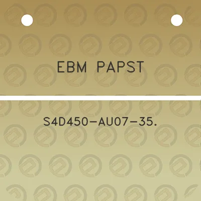 ebm-papst-s4d450-au07-35