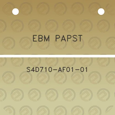 ebm-papst-s4d710-af01-01