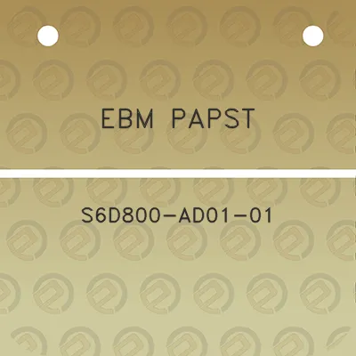 ebm-papst-s6d800-ad01-01