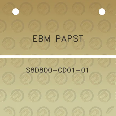 ebm-papst-s8d800-cd01-01